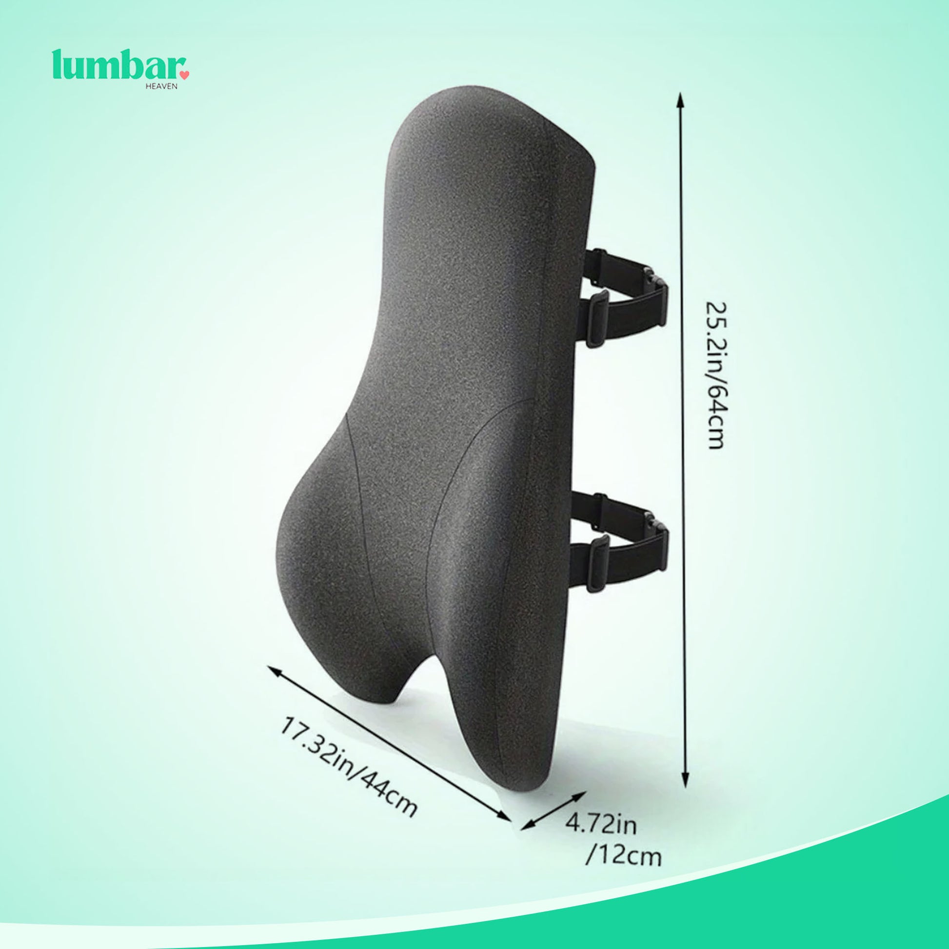 Lumbar Heaven Work From Anywhere Lumbar Support Cushion - Lumbar Heaven